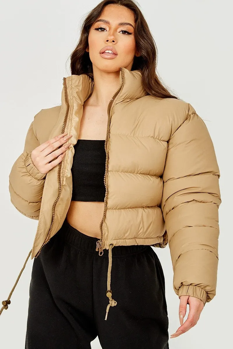 Crop Daunenjacke